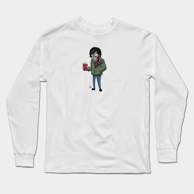 Undead Jack Long Sleeve T-Shirt by Tuckerjoneson13